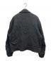 UNAFFECTED (アンアフェクテッド) クリンクルレイヤージャケット ブラック サイズ:L：10000円