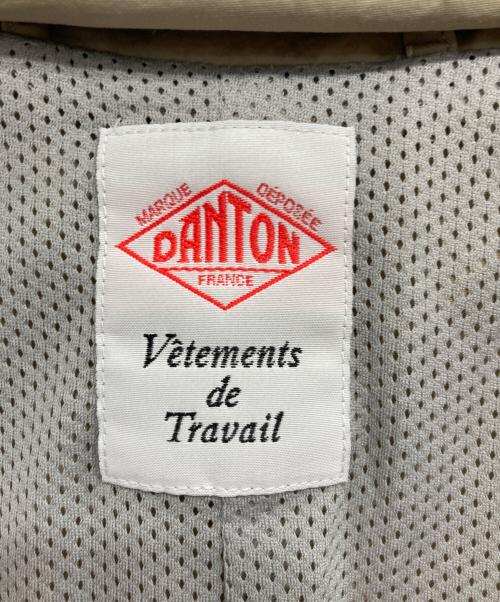 DANTON（ダントン）DANTON (ダントン) ナイロンタッサー ジャケット ベージュ サイズ:44の古着・服飾アイテム