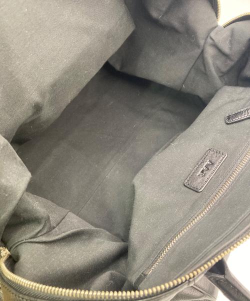 A.A.R（アール）A.A.R (アール) 編み込みハンドルレザーハンドバッグ ブラックの古着・服飾アイテム