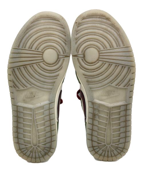 NIKE（ナイキ）NIKE (ナイキ) AIR JORDAN 1 LOW OG CNY ホワイト×グリーン サイズ:26.5cm/UK7.5/EUR42/BR40の古着・服飾アイテム