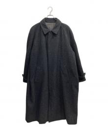 COMME des GARCONS HOMME（コムデギャルソン オム）の古着「ラグランスリーブウールステンカラーコート」｜グレー