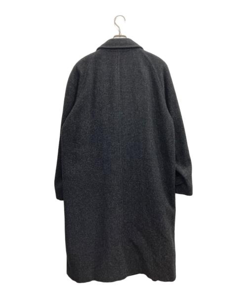 COMME des GARCONS HOMME（コムデギャルソン オム）COMME des GARCONS HOMME (コムデギャルソン オム) ラグランスリーブウールステンカラーコート グレー サイズ:Mの古着・服飾アイテム