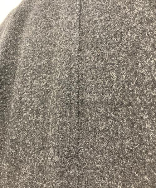 COMME des GARCONS HOMME（コムデギャルソン オム）COMME des GARCONS HOMME (コムデギャルソン オム) ラグランスリーブウールステンカラーコート グレー サイズ:Mの古着・服飾アイテム
