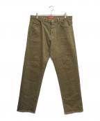 SUPREMEシュプリーム）の古着「Washed Regular Jeans」｜オリーブ