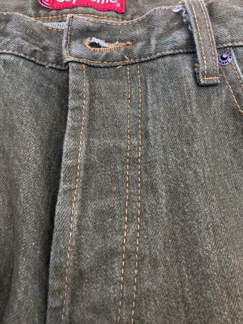SUPREME（シュプリーム）Supreme (シュプリーム) Washed Regular Jeans オリーブ サイズ:86cm（W34）の古着・服飾アイテム