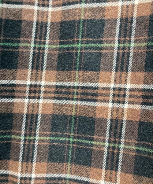 SUPREME（シュプリーム）SUPREME (シュプリーム) TRUE RELIGION (トゥルー レリジョン) Quilted Lined Plaid Flannel Shirt ブラウン サイズ:Lの古着・服飾アイテム