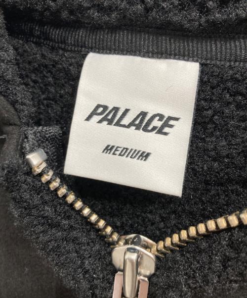 PALACE（パレス）PALACE (パレス) PATCH ME UP SHEARLING JACKET ブラック サイズ:MEDIUMの古着・服飾アイテム