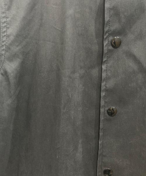 GANRYU（ガンリュウ）GANRYU (ガンリュウ) ロングコーチジャケット ブラック サイズ:Sの古着・服飾アイテム