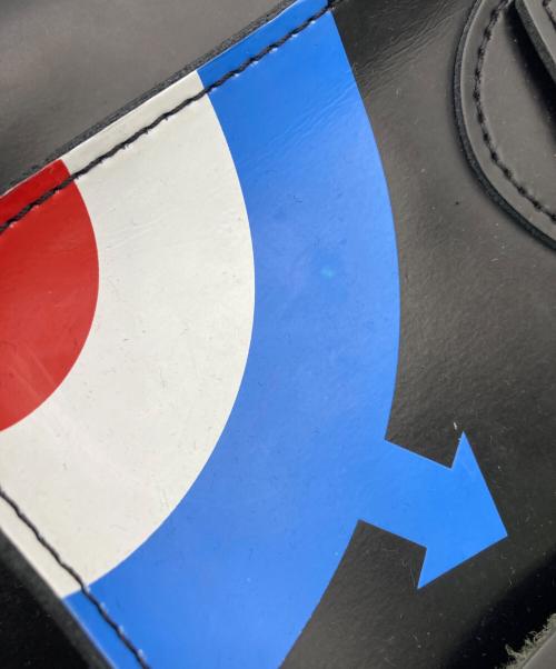 Dr.Martens（ドクターマーチン）Dr.Martens (ドクターマーチン) THE WHO (ザ・フー) コラボレザーリュック ブラックの古着・服飾アイテム