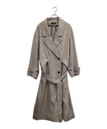 styling/（スタイリング）の古着「ロングトレンチコート」｜ベージュ