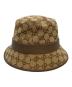 GUCCI (グッチ) GGキャンバス バケットハット ベージュ サイズ:S：25000円