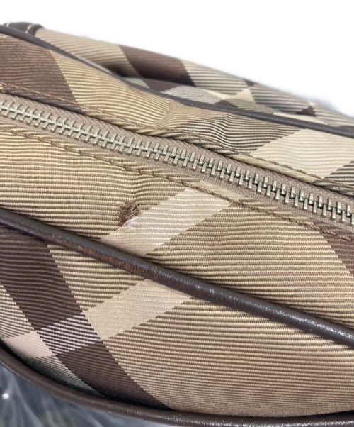 BURBERRY BLUE LABEL（バーバリー ブルー レーベル）BURBERRY BLUE LABEL (バーバリー ブルー レーベル) ポシェット ベージュの古着・服飾アイテム