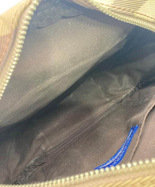 BURBERRY BLUE LABEL（バーバリー ブルー レーベル）BURBERRY BLUE LABEL (バーバリー ブルー レーベル) ポシェット ベージュの古着・服飾アイテム