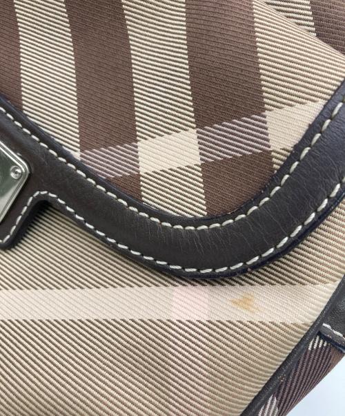 BURBERRY BLUE LABEL（バーバリー ブルー レーベル）BURBERRY BLUE LABEL (バーバリー ブルー レーベル) ポシェット ベージュの古着・服飾アイテム