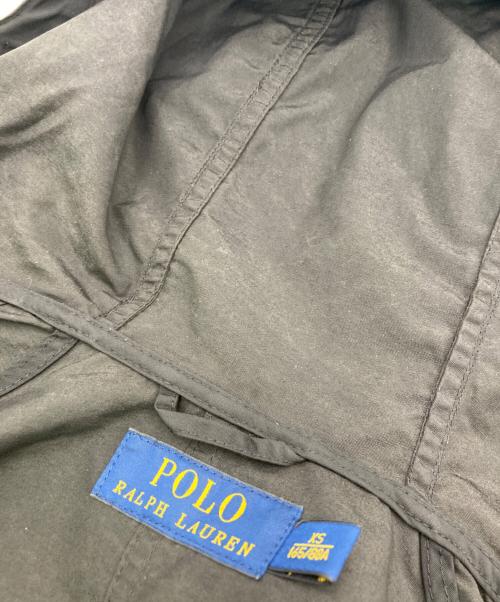 POLO RALPH LAUREN（ポロ・ラルフローレン）POLO RALPH LAUREN (ポロ・ラルフローレン) ロクヨンクロス マウンテンパーカー ブラック サイズ:XSの古着・服飾アイテム