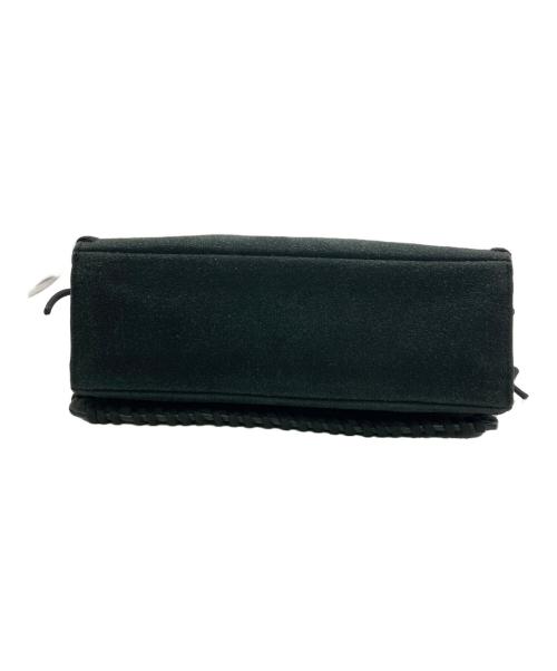 F/CE.（エフシーイー）F/CE. (エフシーイー) TECH LEATHER PARACODE POUCH ブラックの古着・服飾アイテム