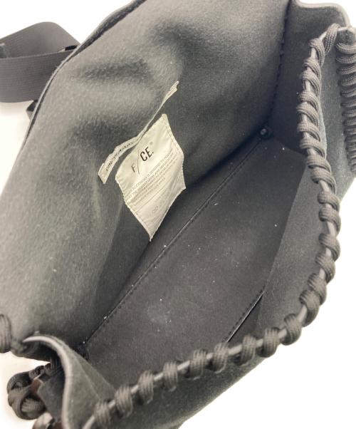 F/CE.（エフシーイー）F/CE. (エフシーイー) TECH LEATHER PARACODE POUCH ブラックの古着・服飾アイテム