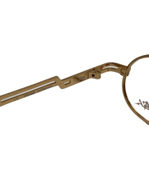 CAZAL（カザール）CAZAL (カザール) 眼鏡 ゴールド サイズ:49□22-140の古着・服飾アイテム