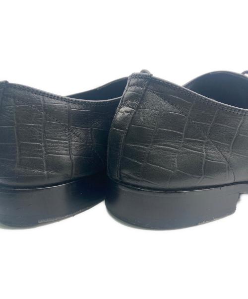suicoke（スイコック）suicoke (スイコック) Midorikawa (ミドリカワ) ポンポンオックスフォードシューズ ブラック サイズ:UK9の古着・服飾アイテム