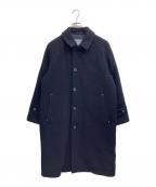 MACKINTOSH PHILOSOPHYマッキントッシュ フィロソフィー）の古着「ウールステンカラーコート」｜ネイビー