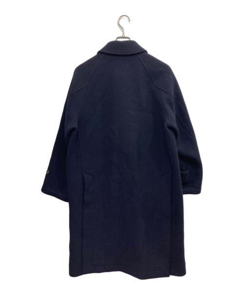 MACKINTOSH PHILOSOPHY（マッキントッシュ フィロソフィー）MACKINTOSH PHILOSOPHY (マッキントッシュ フィロソフィー) ウールステンカラーコート ネイビー サイズ:2の古着・服飾アイテム