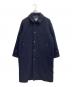 MACKINTOSH PHILOSOPHY（マッキントッシュ フィロソフィー）の古着「ウールステンカラーコート」｜ネイビー
