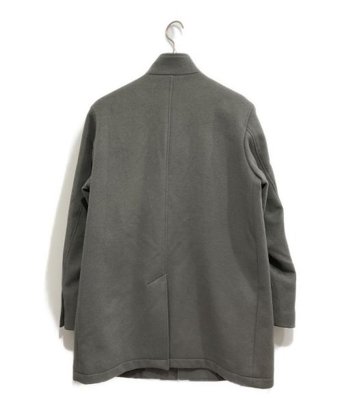 SHIPS any（シップスエニィ）SHIPS any (シップスエニィ) フューチャー メルトン スタンドカラー コート グレー サイズ:Mの古着・服飾アイテム