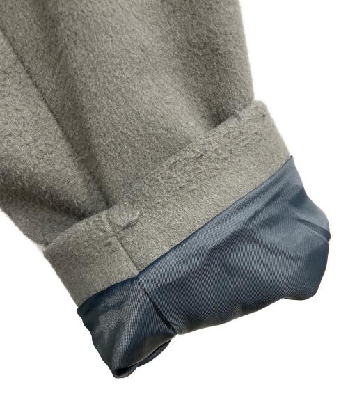 SHIPS any（シップスエニィ）SHIPS any (シップスエニィ) フューチャー メルトン スタンドカラー コート グレー サイズ:Mの古着・服飾アイテム