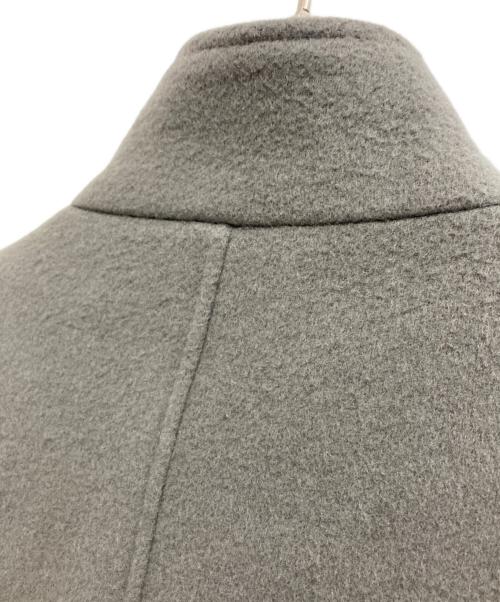 SHIPS any（シップスエニィ）SHIPS any (シップスエニィ) フューチャー メルトン スタンドカラー コート グレー サイズ:Mの古着・服飾アイテム