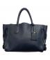LONGCHAMP（ロンシャン）の古着「ペネロペレザートートバッグ」｜ネイビー