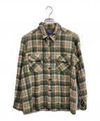 PENDLETONペンドルトン）の古着「ボードシャツ」｜グリーン×ブラウン