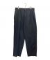 stussy（ステューシー）の古着「STRIPED VOLUME PLEATED TROUSER」｜ブラック