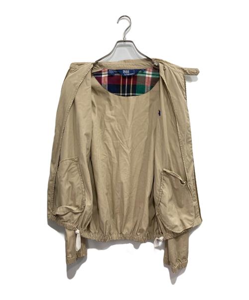 POLO RALPH LAUREN（ポロ・ラルフローレン）POLO RALPH LAUREN (ポロ・ラルフローレン) スイングトップ ベージュ サイズ:Lの古着・服飾アイテム