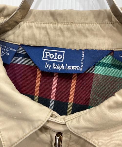 POLO RALPH LAUREN（ポロ・ラルフローレン）POLO RALPH LAUREN (ポロ・ラルフローレン) スイングトップ ベージュ サイズ:Lの古着・服飾アイテム