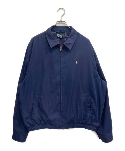 POLO RALPH LAUREN（ポロ・ラルフローレン）POLO RALPH LAUREN (ポロ・ラルフローレン) スイングトップ ネイビー サイズ:XXLの古着・服飾アイテム