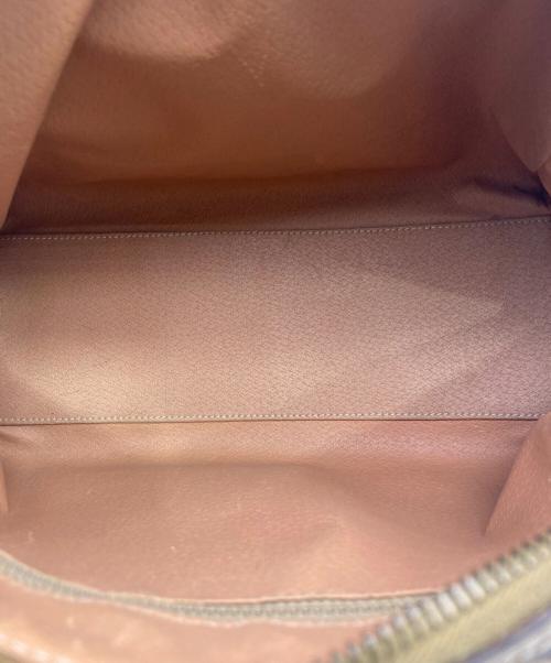 CELINE（セリーヌ）CELINE (セリーヌ) マカダム柄ミニボストンバッグ ブラウンの古着・服飾アイテム