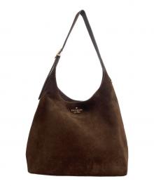 Kate Spade（ケイトスペード）の古着「454 ラージ ショルダー バッグ」｜ブラウン/ホットファッジ