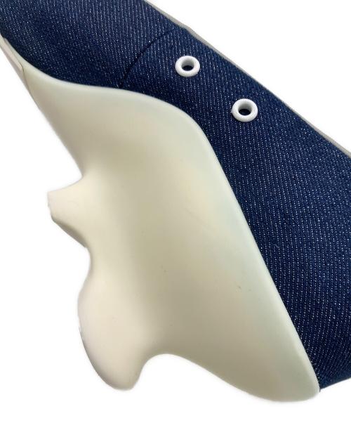 GRAPE（グレープ）GRAPE (グレープ) デニム オープントゥパンプス インディゴ サイズ:25cm/US8/UK5.5/EUR39の古着・服飾アイテム