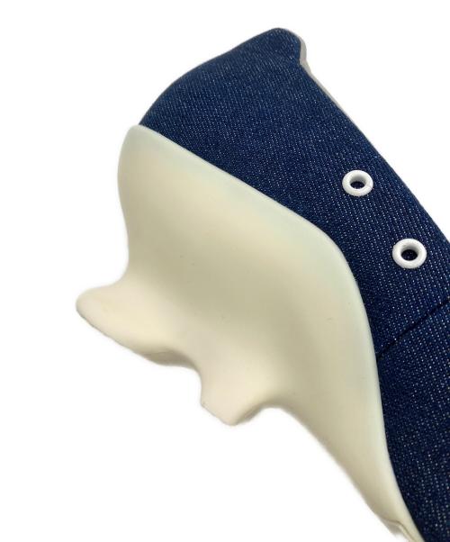 GRAPE（グレープ）GRAPE (グレープ) デニム オープントゥパンプス インディゴ サイズ:25cm/US8/UK5.5/EUR39の古着・服飾アイテム