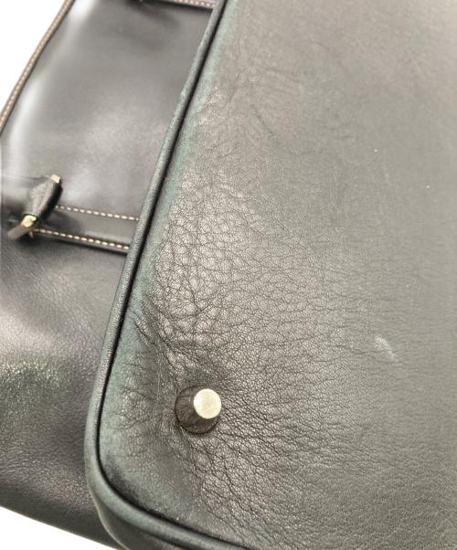 COACH（コーチ）COACH (コーチ) レザートートバッグ ブラックの古着・服飾アイテム