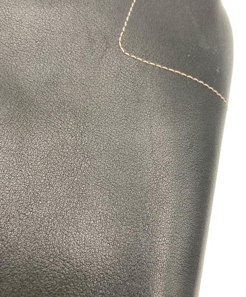 COACH（コーチ）COACH (コーチ) レザートートバッグ ブラックの古着・服飾アイテム