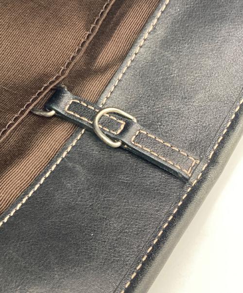 COACH（コーチ）COACH (コーチ) レザートートバッグ ブラックの古着・服飾アイテム