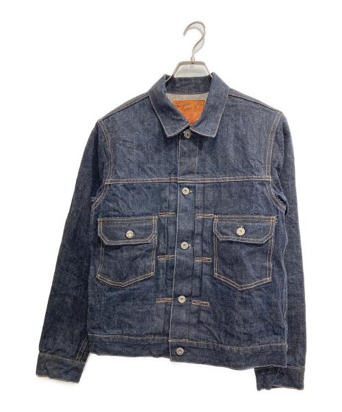BURGUS PLUS（バーガスプラス）BURGUS PLUS (バーガスプラス) Natural Indigo 2nd Type Denim Jacket インディゴ サイズ:38の古着・服飾アイテム