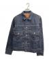 BURGUS PLUS（バーガスプラス）の古着「Natural Indigo 2nd Type Denim Jacket」｜インディゴ
