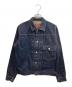 DELUXEWARE（デラックスウェア）の古着「1949XJ VINTAGE FIRST JACKET」｜インディゴ