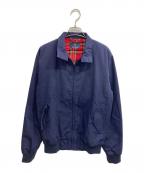 FRED PERRYフレッドペリー）の古着「Made In England Harrington Jacket」｜ネイビー