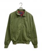 FRED PERRYフレッドペリー）の古着「Made In England Harrington Jacket」｜オリーブ