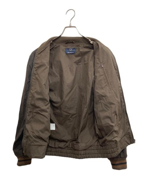 FRED PERRY（フレッドペリー）FRED PERRY (フレッドペリー) オイルドワックスボンバージャケット ブラウン サイズ:Sの古着・服飾アイテム