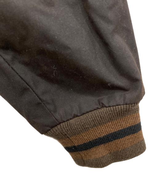 FRED PERRY（フレッドペリー）FRED PERRY (フレッドペリー) オイルドワックスボンバージャケット ブラウン サイズ:Sの古着・服飾アイテム
