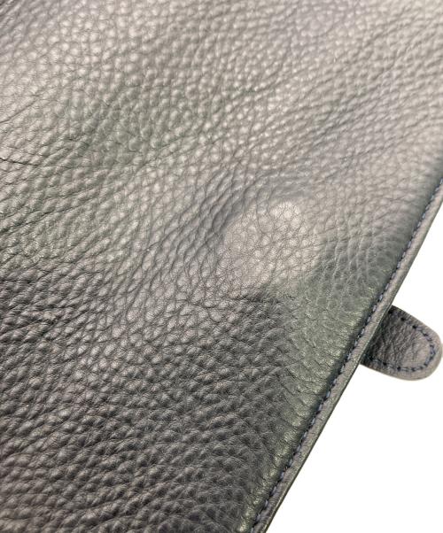 PELLE MORBIDA（ペッレモルビダ）PELLE MORBIDA (ペッレモルビダ) クラッチバッグ ネイビーの古着・服飾アイテム